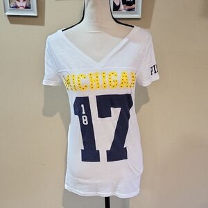 PINK Victoria's Secret University Of Michigan Shirt